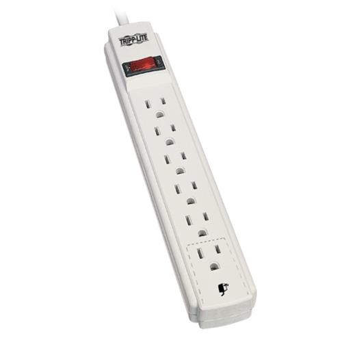 Power Strip 120v 5-15r 6 Outlet 15ft Cord 5-15p