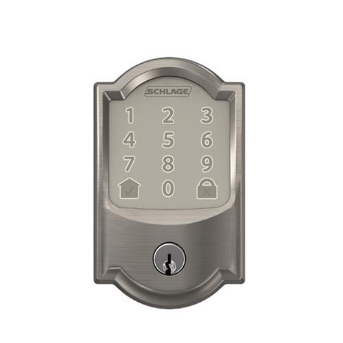 Schlage Encode Wifi Smart Deadbolt Camelot Satin N