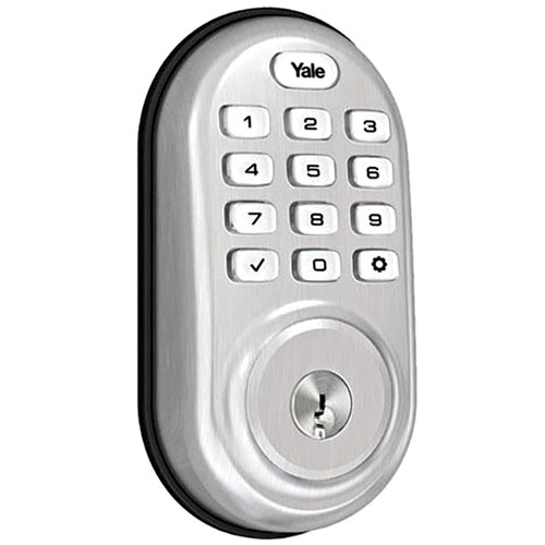 Yale YRD216-CBA-619 Assure Lock Keypad Deadbolt, Satin Nickel