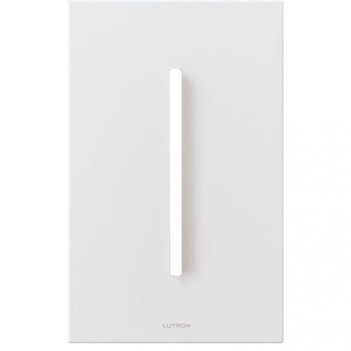 Lutron LWT-G-WH GRAFIK T Architectural Wallplate - 1-Gang, White