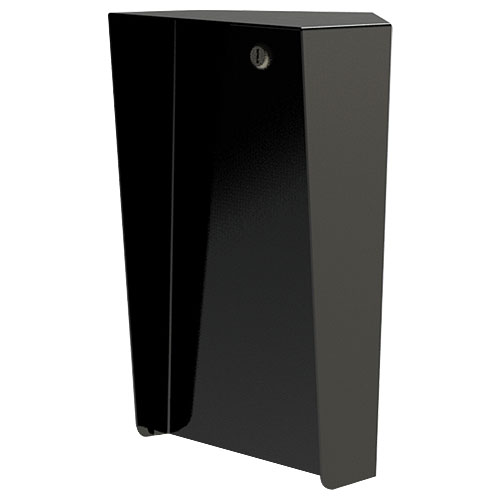 Pedestal Pro Housing, Portrait, 8x14x6, Black, Corner