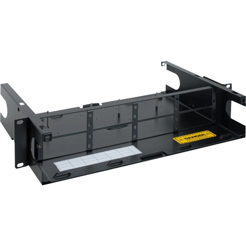 ICC HD Fiber Optic Rack Mount Enclosure 8-Panel, 2 RMS