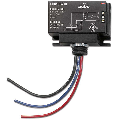 Honeywell Home Electromechanical Heating Relay with a 24V - 208/240V Transformer