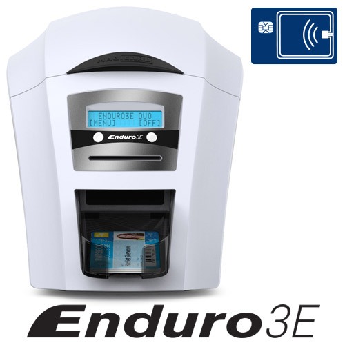 Magicard Enduro3E Double Sided Dye Sublimation/Thermal Transfer Printer - Color - Desktop - Card Print