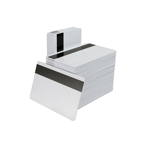 500 Iso Cr80 PVC Magnetic Stripe 30mil White Crd