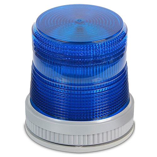 Edwards Signaling 105SINHB-N5 105 Series AdaptaBeacon Steady-On Halogen Light Module, Blue, 120 VAC 50/60 Hz, 0.2 A