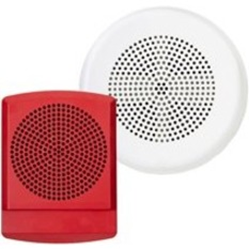 Cooper Wheelock Exceder LSPKR-N Indoor Wall Mountable Speaker - 2 W RMS - Red