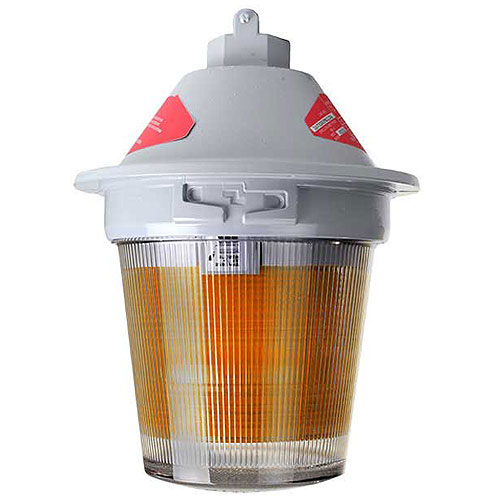 Edwards Signaling 107XBRCMA24D 107XBR Series Multi-Mode Beacon LED, NEMA Type 3R and 4 enclosure, suitable for indoor or outdoor applications, amber colored lens