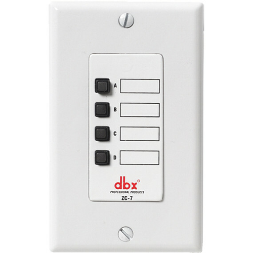 Harman ZC7 Wall-Mounted Zone Controller