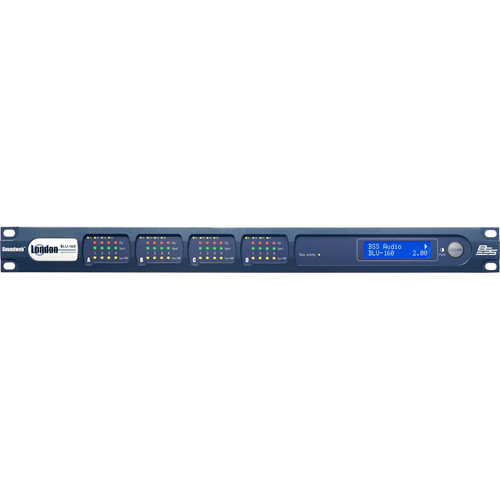 X - Network signal processor & BLU-X - Networked signal processor & BLU link chassis (no CobraNet)