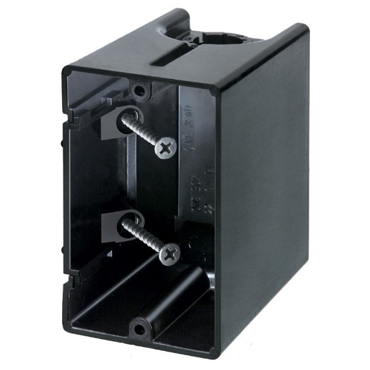 Arlington Mounting Box for Switch - Black