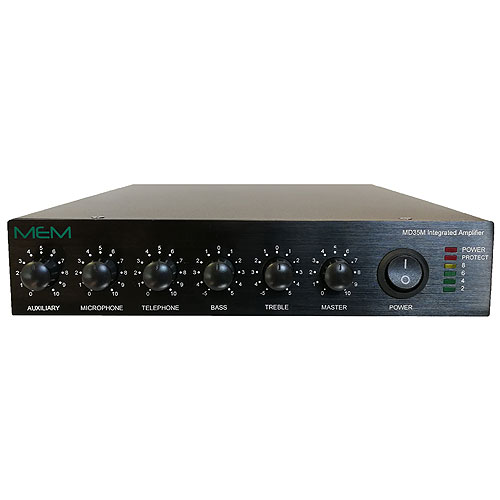 MEM MD35M Digital Mixer Amplifier, 3 Channel, 35 W