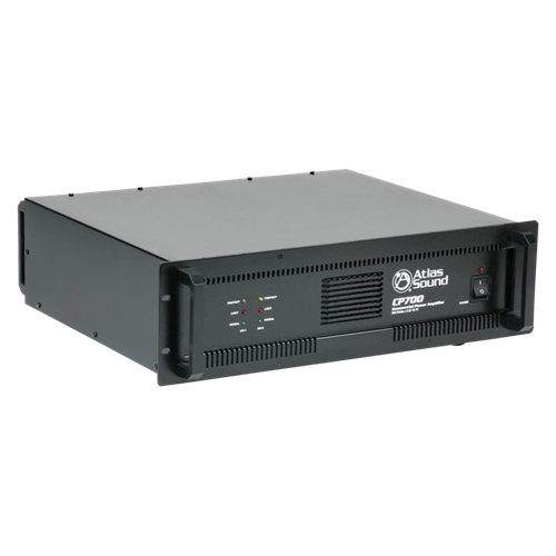 Atlas Sound CP700 Amplifier - 240 W RMS - 2 Channel - Black