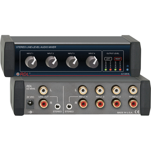 RDL EZ-MX4L Audio Mixer