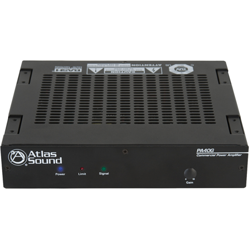 Atlas Sound PA40G Amplifier - 40 W RMS - 1 Channel