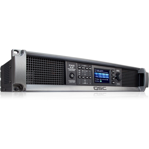 QSC CXD4.2 Amplifier - 1600 W RMS - 4 Channel