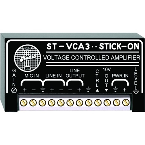 RDL Stick-On ST-VCA3 Amplifier - 10 W RMS - Black