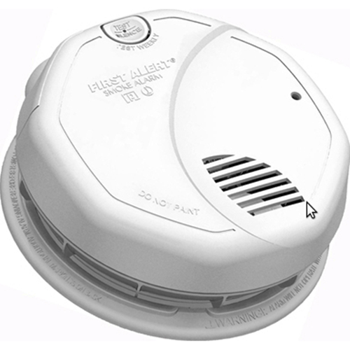 First Alert 120V AC Smoke Alarm with Battery Backup