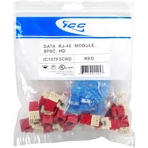 ICC 8P8C HD Category 5e Module, 25 PCS