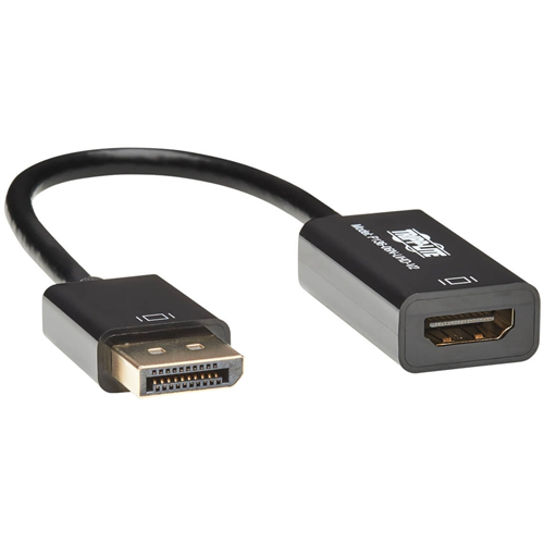 Tripp Lite 6in DisplayPort to HDMI Adapter Converter 4K x 2K @ 24/30Hz Active UHD DP to HDMI M/F DPort 1.2 6