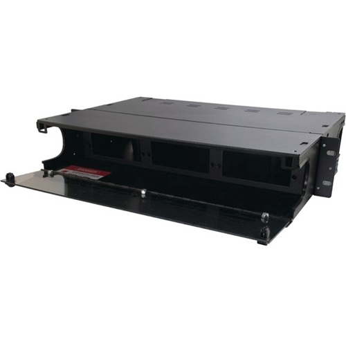 Quiktron Q-Series 2u 6-Panel Rackmount Fiber Optic Enclosure