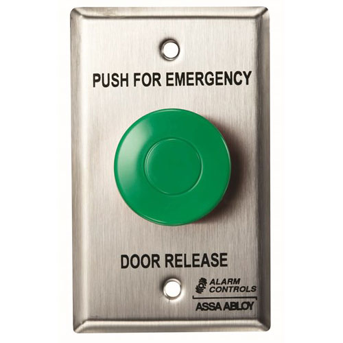 Alarm Controls Emergency Door Release