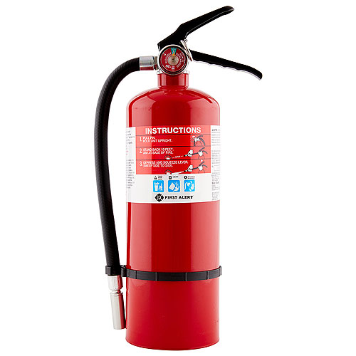 First Alert 3-A:40-B:C Heavy Duty Rechargeable Fire Extinguisher