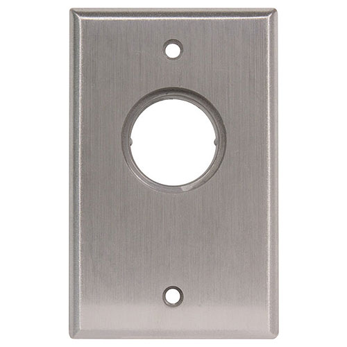 Camden Flush Mount Key Switches - Cast Aluminum Faceplate