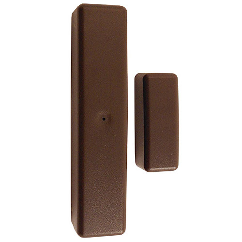 ELK-6020BR Slim Line Door & Window Sensor – Two-Way Wireless, Brown