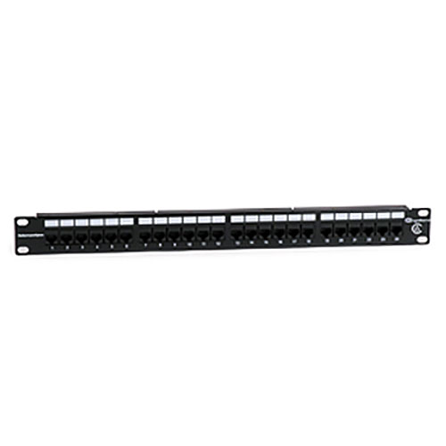 Cat6 24 Port Patch  Pnl, 1u