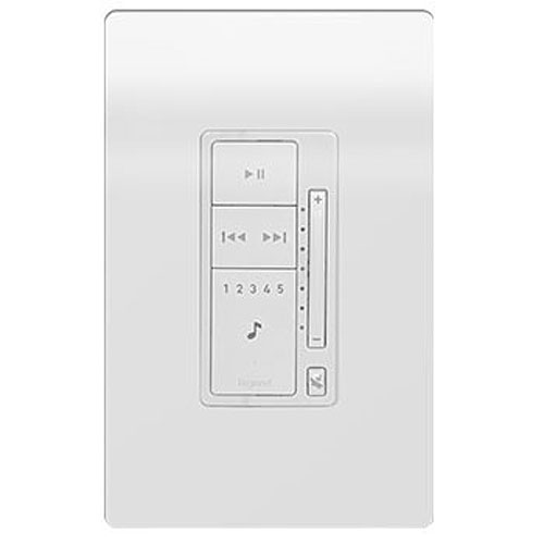 Legrand-Nuvo Radiant Keypad for Player Systems, White