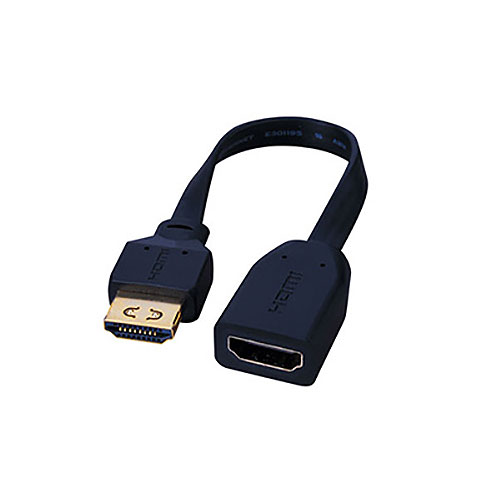 Cbl HDMI M-F Securefit Flx 1ft