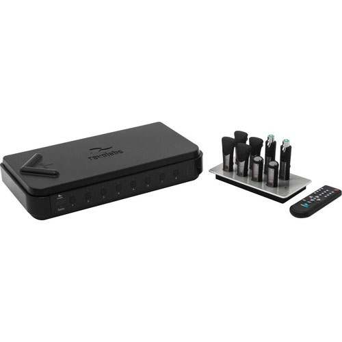 Yamaha 01-04FUS-31TTG-3Y Revolabs Fusion 4-Channel Telephony Hybrid with Wireless Microphone System, Tabletop Dialer, and Gold revoCARE