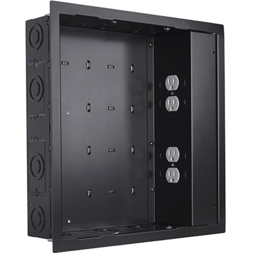 Chief PAC526FBP4 Mounting Box for A/V Equipment - Black