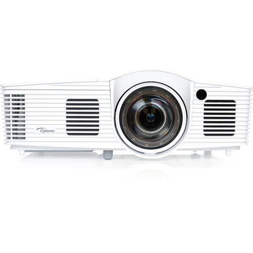 Optoma EH200ST Full 3D 1080p 3000 Lumen DLP Short Throw Projector with 20,000:1 Contrast Ratio and MHL Enabled