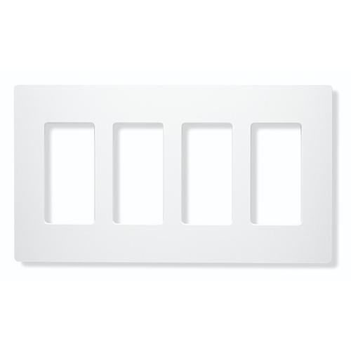 Lutron 4 Socket Claro Faceplate