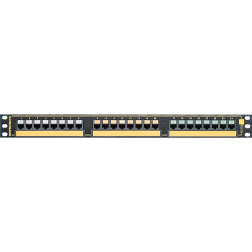 Ortronics Clarity 5E patch panel - 1U