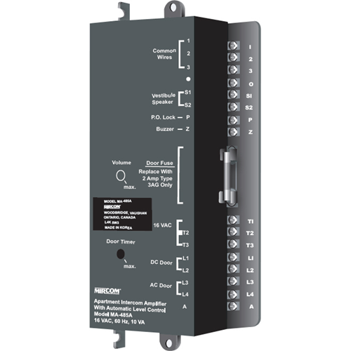 Mircom MA-485A Intercom Amplifier