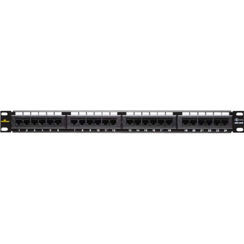 DataComm 20-5624 24-Port Cat6 Universal Network Patch Panel