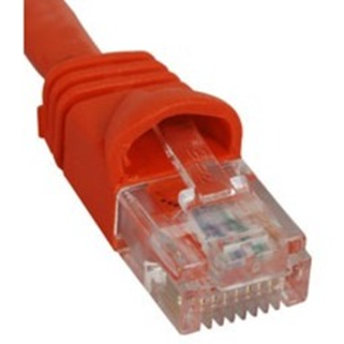 ICC Patch Cord, Cat 5e, Molded Boot, Orange