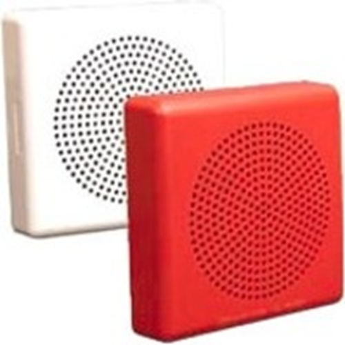 Cooper Wheelock Wheelock E50-R Wall Mountable, Ceiling Mountable Speaker - 2 W RMS - Red