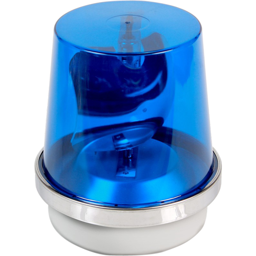 Edwards Rotating Incandescent Beacon Blue