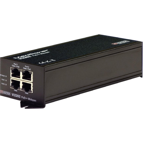 Vigitron MaxiiPower Dual Port 60W PoE++ Midspan