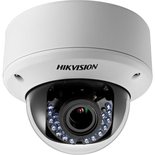 Hikvision Turbo HD 2 Megapixel Outdoor HD Surveillance Camera - Color, Monochrome - Dome