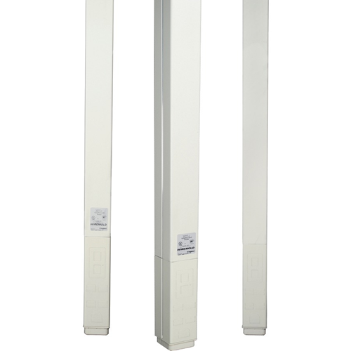 Wiremold 25DTC Series 12' Blank Pole, Ivory