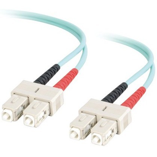 Quiktron 5m Value Series SC SC 10G Duplex PVC Fiber Cable