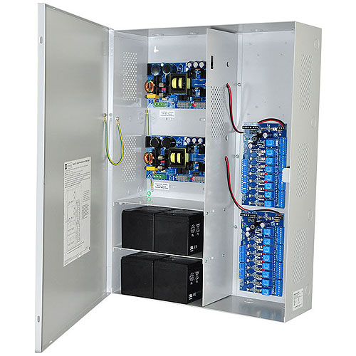 Altronix Maximal77F Access Power Controller w/ Power Supply/Chargers, 16 Fused Relay Outputs, Dual 24VDC P/S @ 9.7A each, FAI, LinQ2 Ready, 115VAC, BC800 Enclosure