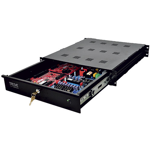 Altronix TROVE1M1R Mercury-LenelS2 Access & Power Integration Rack Mount Enclosure with Backplane, Trove1 Rack Series