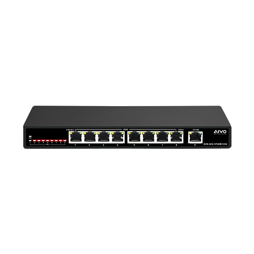 8+1 Port Ntwrk Unmanaged Swtch W/8 Poe/Poe+