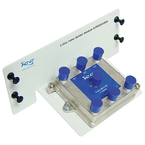 ICC ICRESAV62L 2ghz 1x6 Deluxe Splitter